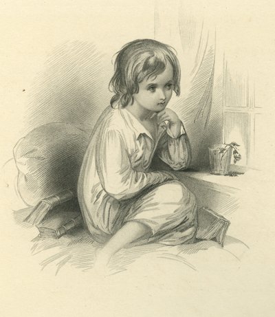 Dombey e figlio - Il piccolo Paul Dombey da Hablot Knight Browne